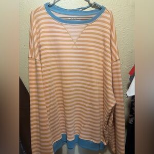 We The Free Classic Striped Crewneck